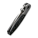 We Knife Co Nitro Mini Framelock Folding Knife 3.13" CPM-20CV Steel Drop Point Blade Marbled Carbon Fiber Handle 220151 -We Knife Co - Survivor Hand Precision Knives & Outdoor Gear Store