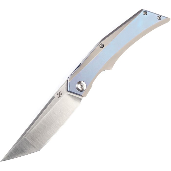 Kansept Knives Naska Frame Folding Knife 3.75" CPM S35VN Steel Blade Titanium Handle 1035T3 -Kansept Knives - Survivor Hand Precision Knives & Outdoor Gear Store