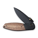 We Knife Co Nitro Mini Framelock Folding Knife 3.13" CPM-20CV Steel Drop Point Blade Brown Linen Micarta Handle 220154 -We Knife Co - Survivor Hand Precision Knives & Outdoor Gear Store