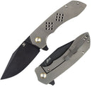 Kansept Knives Entity Folding Knife 3.5" CPM S35VN Steel Blade Titanium Handle 1036B2 -Kansept Knives - Survivor Hand Precision Knives & Outdoor Gear Store