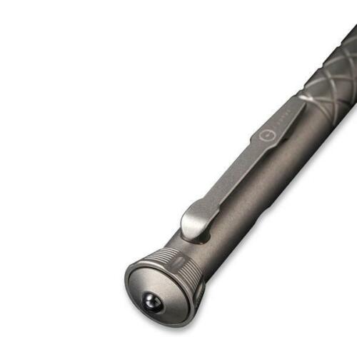 Civivi Coronet Spinner Pen 5" One Piece Gray Titanium Construction CIVCP02A -Civivi - Survivor Hand Precision Knives & Outdoor Gear Store