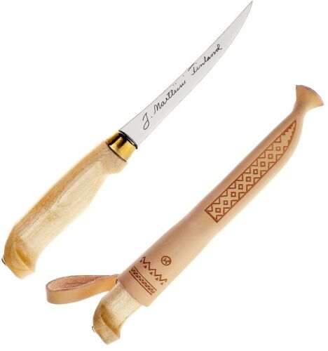 Marttiini Classic Kitchen Knife 7.88" Stainless Steel Fillet Blade Birch Wood Handle 610010 -Marttiini - Survivor Hand Precision Knives & Outdoor Gear Store