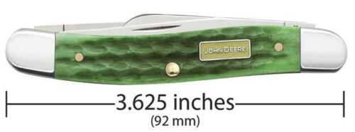 Case XX John Deere Stockman Pocket Knife Stainless Blades Corn Cob Jigged Bone 15706 -Case Cutlery - Survivor Hand Precision Knives & Outdoor Gear Store