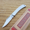 Rough Ryder Lockback Folding Knife 2.63" 440 Steel Blade Brushed Stainless Handle R998 -Rough Ryder - Survivor Hand Precision Knives & Outdoor Gear Store