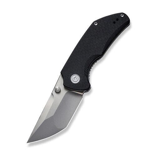 Civivi Thug 2 Linerlock Folding Knife 2.69" Nitro-V Steel Blade Black G10 Handle C20028C2 -Civivi - Survivor Hand Precision Knives & Outdoor Gear Store