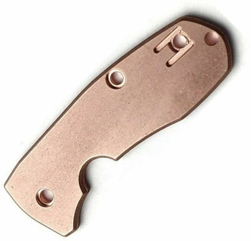 Flytanium Handle Scales For Fits Spyderco Techno 2 Antique Copper Construction 658 -Flytanium - Survivor Hand Precision Knives & Outdoor Gear Store