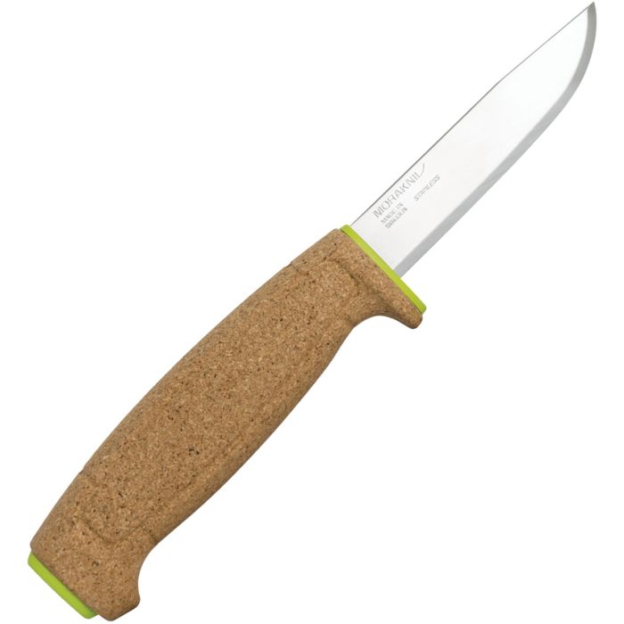 Mora Floating Fixed Knife 3.75" Stainless Blade Cork Grip High-Visibility Accent 02458 -Mora - Survivor Hand Precision Knives & Outdoor Gear Store