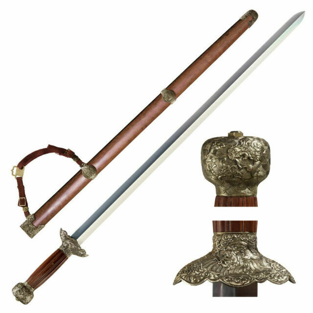 Cold Steel Gim Fixed Sword 30" 1060 Carbon Steel Blade Brown Redwood Handle 88G -Cold Steel - Survivor Hand Precision Knives & Outdoor Gear Store