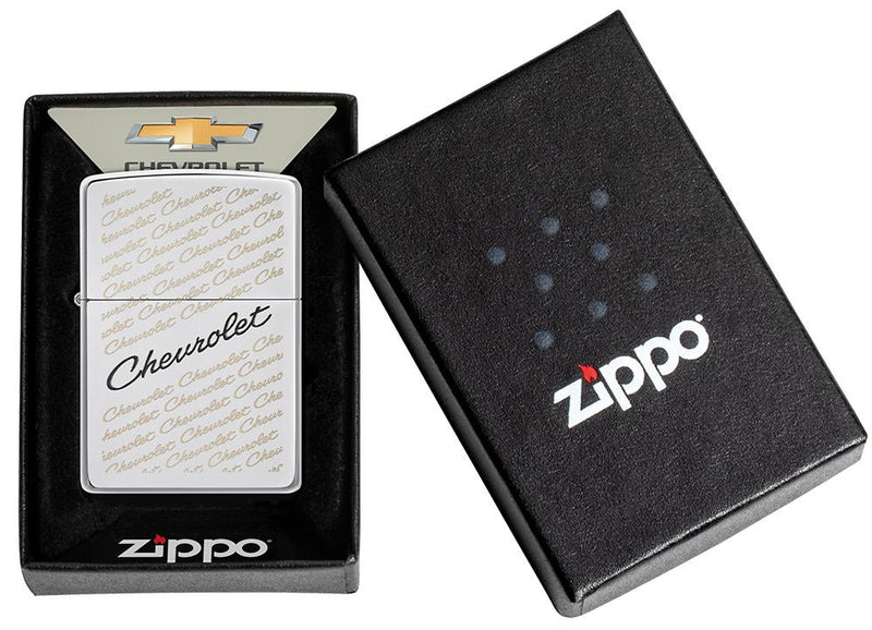 Zippo Lighter Chevrolet Feature Windproof All Metal Construction 17280 -Zippo - Survivor Hand Precision Knives & Outdoor Gear Store