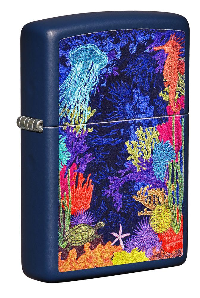 Zippo Lighter Sea Life Feature Windproof All Metal Construction 19871 -Zippo - Survivor Hand Precision Knives & Outdoor Gear Store