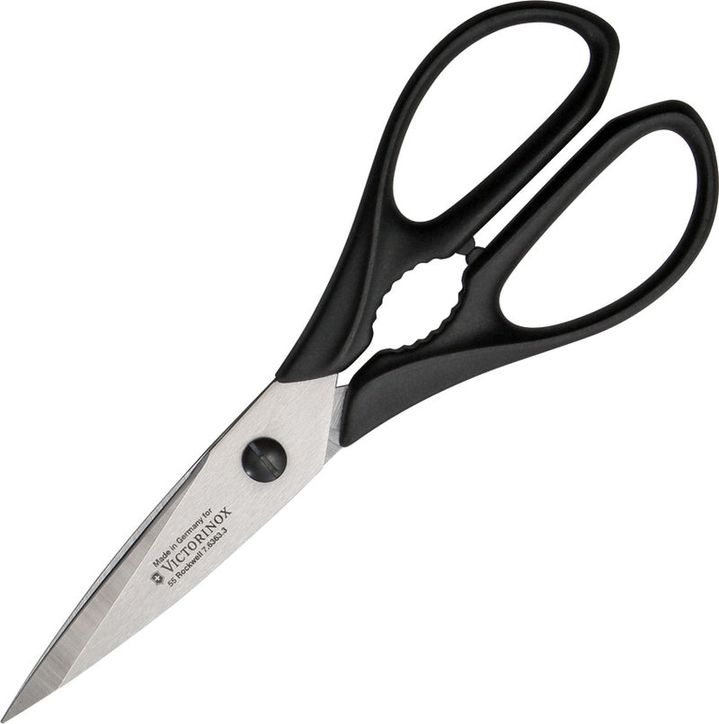 Victorinox Kitchen Shears 4" Stainless Steel Blades Black Polypropylene Handles 763633X2 -Victorinox - Survivor Hand Precision Knives & Outdoor Gear Store