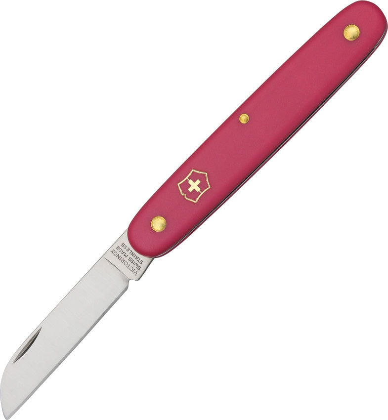 Victorinox Floral Folding Knife 2.5" Stainless Steel Sheepsfoot Blade Pink Composition Handle 3905053 -Victorinox - Survivor Hand Precision Knives & Outdoor Gear Store