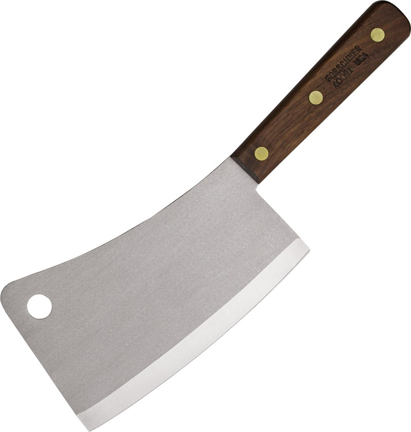 Victorinox Kitchen Cleaver 7" Stainless Blade Hanging Hole Brows Wood Handle 760599 -Victorinox - Survivor Hand Precision Knives & Outdoor Gear Store