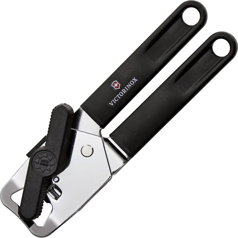 Victorinox Swiss Army Stainless Can / Bottle Opener Black Molded Plastic Handle 768573 -Victorinox - Survivor Hand Precision Knives & Outdoor Gear Store