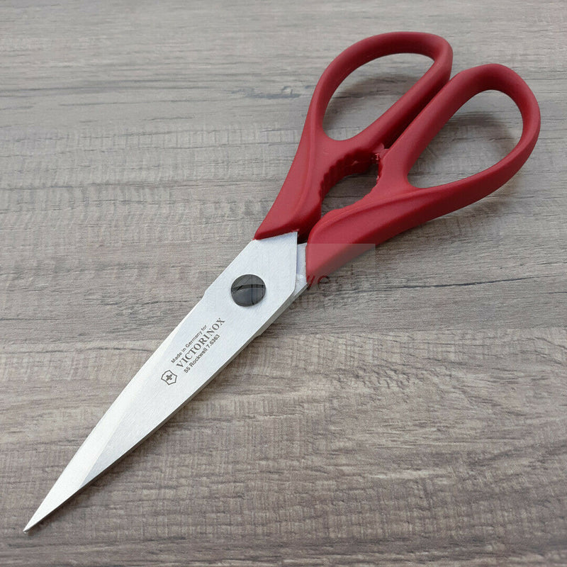 Victorinox Kitchen Shears 4" Stainless Steel Blades Red polypropylene Handle GERMAN MADE 76363X2 -Victorinox - Survivor Hand Precision Knives & Outdoor Gear Store