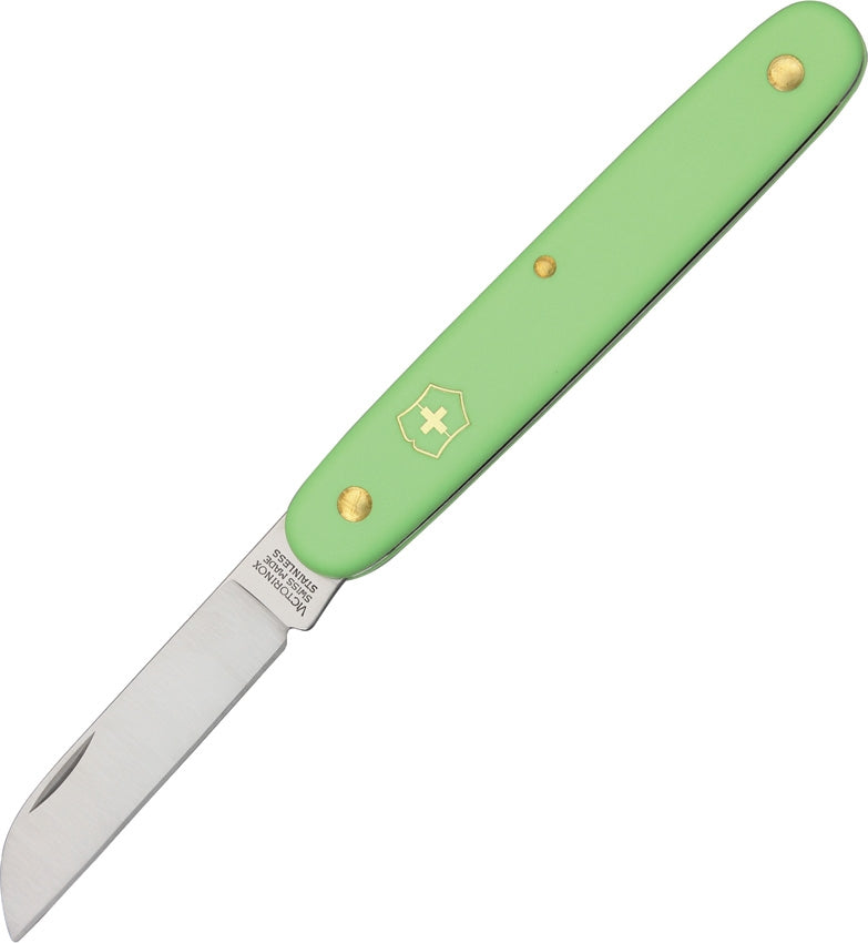 Victorinox Floral Folding Knife 2.5" Stainless Steel Blade Green Composition Handle 3905047 -Victorinox - Survivor Hand Precision Knives & Outdoor Gear Store