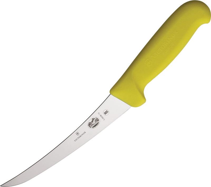 Victorinox Boning Kitchen Knife 6" Stainless Semi Stiff Yellow Fibrox Handle NEW 5660815 -Victorinox - Survivor Hand Precision Knives & Outdoor Gear Store